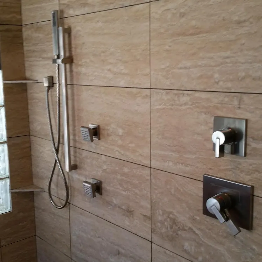 Shower fixture installation for Water Heater Installation in Dalhart